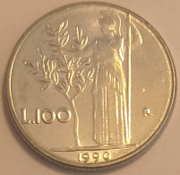 1990 - Italia 100 Lire    ----- - 100 Liras