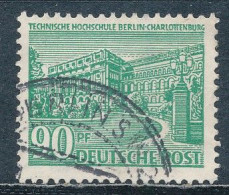 Berlin 56 Plattenfehler XII Gestempelt Mi. 50,- - Variétés Et Curiosités