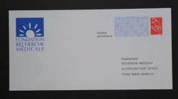 France  PAP Fondation Recherche Médicale. - Prêts-à-poster: Réponse