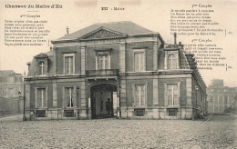 FRANCE - Eu - Mairie - Chanson Du Maire D'Eu - Carte Postale Ancienne - Eu