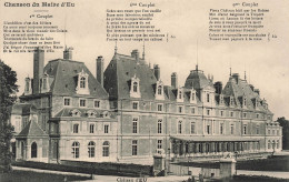 FRANCE - Eu - Château D'Eu - Chanson Du Maire D'Eu - Carte Postale Ancienne - Eu