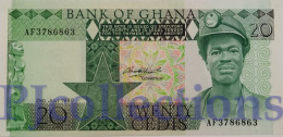 GHANA 20 CEDIS 1980 PICK 21b UNC - Ghana
