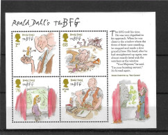 GREAT BRITAIN 2012 ROALD DAHL'S THE BFG  MINIATURE SHEET UNMOUNTED MINT - Unused Stamps