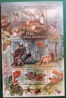 Tschechische Republik 2009 Krivoklatsko Park Fauna+Flora Block Mi B38** - Nuovi