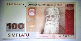 LATVIA-100 LATI- 2007 - POLIMER  UNC - Real Foto - Letland