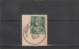 No 340 Sur Fragment / 0p Briefstukje Oblit/ Gestp  Leopoldburg 6/6/1935 - 1932 Cérès Et Mercure