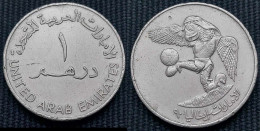 United Arab Emirates - 1 Dirham -1990 - Qualification Of The UAE Football Team For The 14th World Cup Finals -  - KM 15 - Ver. Arab. Emirate