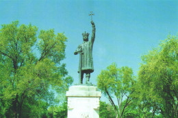 CHISINAU, MONUMENT, STEFAN CEL MARE SI SFANT, MOLDOVA - Moldawien (Moldova)