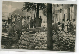 PAYS BAS ALKMAAR Aavoer Voor De Kassmarkt Marché Aux Légumes Sur Les Quais Marchands 1910  D08 2021 - Alkmaar