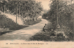 FRANCE - Houlgate - La Route Dans Le Bois De Boulogne - Carte Postale Ancienne - Houlgate