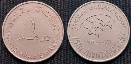 United Arab Emirates -1 Dirham -2007 -  The 75th Anniversary Of Sharjah International Airport - KM 76 - United Arab Emirates