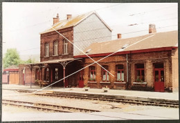 CLABECQ La Gare (1880).  Sur La Ligne 115 Tubize Braine-l'Alleud (1881) Editeur PAMELA CREATION SA Tubize CP 1994 - Tubeke