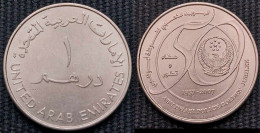 United Arab Emirates -1 Dirham -2007 - The Golden Jubilee Of Abu Dhabi Police - Verenigde Arabische Emiraten