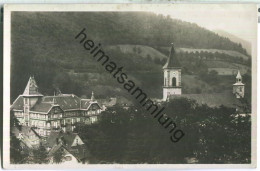 Bad Peterstal - Hotel Schlüsselbad - Foto-Ansichtskarte - Verlag Karl G. Peters Wiesbaden - Bad Peterstal-Griesbach