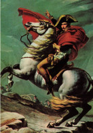 ARTS -Peintures Et Tableaux - Napoléon Sur Son Cheval Blanc - Carte Postale Ancienne - Paintings