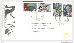 FDC 13 NOVEMBRE 1979 KINDERPOSTZEGELS - Cartas & Documentos