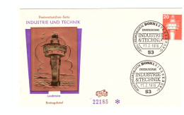 FDC BONN 17 FEVRIER 1976 INDUSTRIE UND TECHNIK - Otros & Sin Clasificación