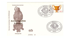 FDC BONN 14 JUILLET 1976 ARCHAOLOGISCHES KULTURGUT - Other & Unclassified