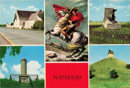 BELGIQUE - Waterloo - Les Différents Monuments De Waterloo - Multivues - Colorisé - Carte Postale - Waterloo