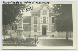 78 - Porcheville, Mairie Et Monument (lt6) - Porcheville