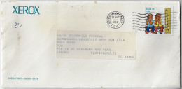 Brazil 1978 Xerox Cover Shipped In Florianópolis Stamp Brazilian Folklore Musical Instrument Pifaro Fife - Briefe U. Dokumente