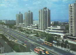 CHISINAU, ARCHITECTURE, CARS, BUS, MOLDOVA - Moldavia