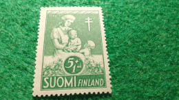 FİNLANDİYA-1946            5+1     MK     DAMGASIZ - Unused Stamps