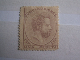 ROYAUME  // ESPAGNE  --1872  AMEDEE 1è - 1 P Lilas--    Trace Au Dos   Cote 115 Euro - Neufs