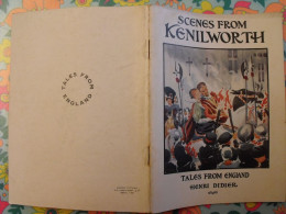 Scenes From Kenilworth. Tales From England. En Anglais. Henri Didier éditeur, Mesnil, 1937 - Andere & Zonder Classificatie