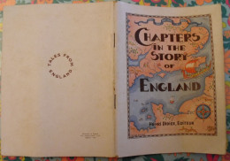 Chapters In The Story Of Angland. Tales From England. En Anglais. Henri Didier éditeur, Mesnil, 1940 - Altri & Non Classificati