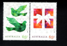 1927705662 2015 SCOTT 4385A (XX) POSTFRIS MINT NEVER HINGED EINWANDFREI - CHRISTMAS GREEN DOVES GIFT BOX WITH RIBBON - Mint Stamps