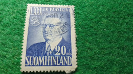 FİNLANDİYA-1940-50         20  MK         DAMGASIZ - Unused Stamps