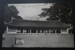 Delcampe - Indochine Hanoi  Pagode Confucius Cpa - Vietnam