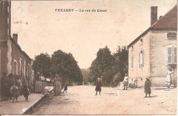 VENAREY (21) La Rue Du Canal En 1908 (Voir Etat) - Venarey Les Laumes