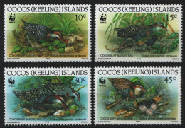 Kokos-Inseln 1992 - Mi-Nr. 267-270 ** - MNH - Vögel / Birds - Kokosinseln (Keeling Islands)