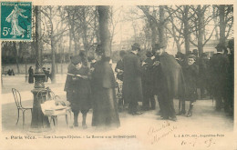 PARIS PARIS VECU  Aux Champs Elysées  " La Bourse Aux Timbres " - Lotes Y Colecciones