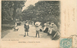 PARIS PARIS VECU  Enfants Au Jardin - Konvolute, Lots, Sammlungen