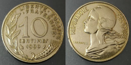 Monnaie France -  1990 - 10 Centimes Marianne - 10 Centimes