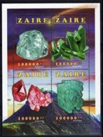 Zaire - BL78 - Mineraux - 1996 - MNH - Ungebraucht