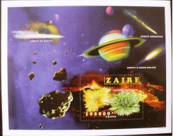 Zaïre - Bloc 80 - BL80 - Minéraux - Espace - 1996 - MNH - Nuevos