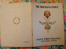 The Merchant Of Venice. William Shakespeare. Tales From England. En Anglais. Henri Didier éditeur, Mesnil, 1935 - Other & Unclassified