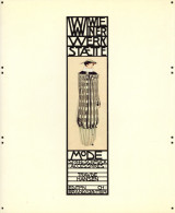 Wiener Werkstätte Buch Mode Stoffe Accessoires Von Wimmer, Gino 1984 Mit 428 Abbildungen Davon 164 In Farbe, Verlag Bran - Wiener Werkstaetten