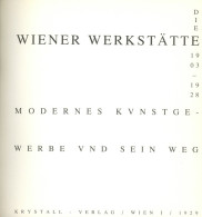 Wiener Werkstätte Buch Modernes Kunstgewerbe Und Sein Weg Verlag Ketterer REPRO 1994 Im Schuber, Sehr Gut Erh - Wiener Werkstätten