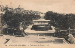 FRANCE - 62 - Boulogne Sur Mer - Le Jardin Vus Du Casino - Carte Postale Ancienne - Boulogne Sur Mer