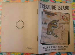 Treasure Island. Tales From England. En Anglais. Henri Didier éditeur, Mesnil, 1945 - Otros & Sin Clasificación