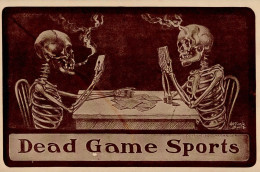 Lewis, Arthur TOTENKOPF - Dead Game Sports Künstlerkarte I - Altri & Non Classificati