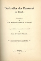 Polaczek, E/ Dr. Hausmann Architektur Buch Denkmäler Der Baukunst Im Elsaß Von 1906, Verlag Heinrich Straßburg, 124 S. I - Otros & Sin Clasificación