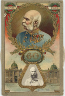 Mechanik-Karte Österreichischer Kaiser Franz Josef I I-II - Ohne Zuordnung