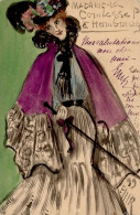 Handgemalt Madame La Comtesse 1899 II (Eckbug) Peint à La Main - Sonstige & Ohne Zuordnung