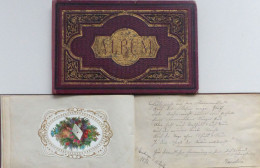 Poesie / Liebe 2 Alben Mit Ca. 60 Eintragungen Beginn 1870-1886 II - Unclassified